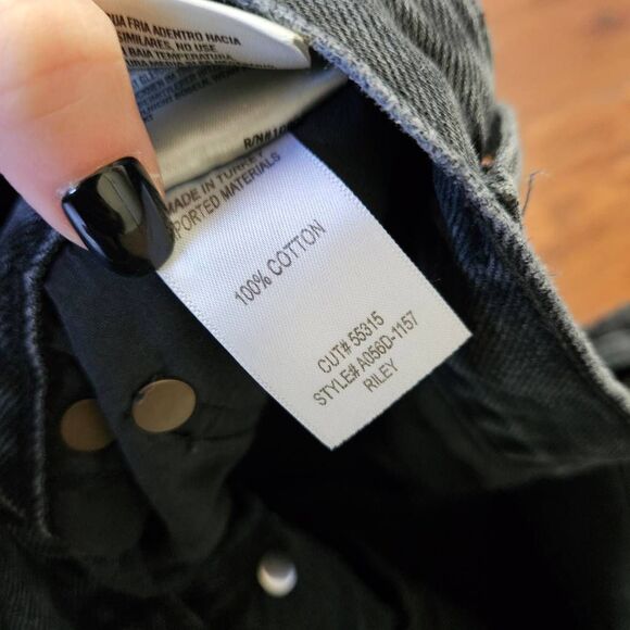 Agolde Riley High Rise Straight Leg Jeans - Picture 9 of 9